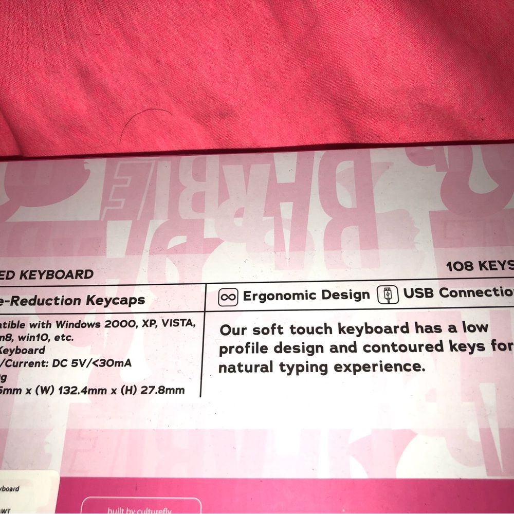 Barbie Keyboard - Picture 3 of 3